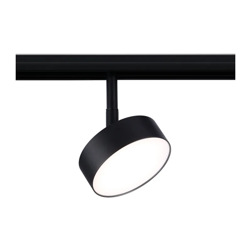 Трековый светильник 4200K 12Вт 120° GL3853 BK черный IP20 12W 4200K 48V D95*30 Ambrella Light 7