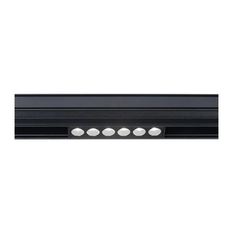 Трековый линейный светильник 4200K 6Вт 24° GL4019 BK черный IP20 6W 4200K 48V 24° 115*22*45 Ambrella Light 5