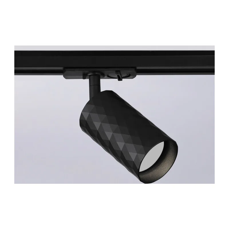 Трековый акцентный светильник GU10 GL5133 BK черный GU10 max 12W Ambrella Light 5