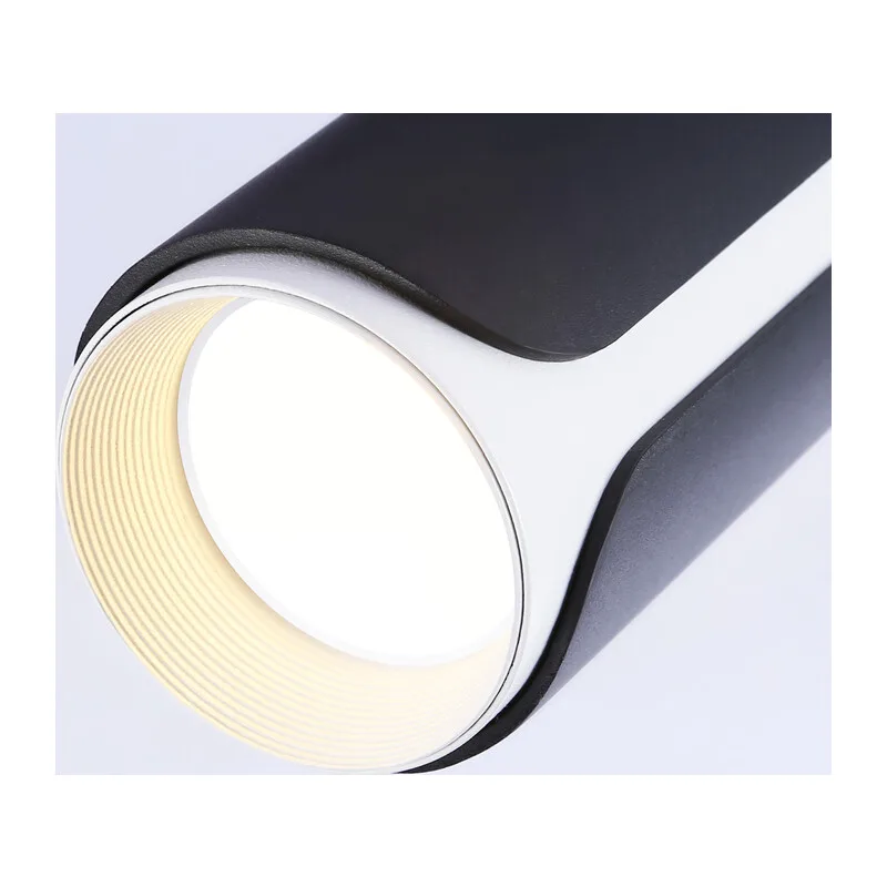 Трековый акцентный светильник GU10 GL5155 BK/WH черный/белый GU10 D58*130 Ambrella Light 6