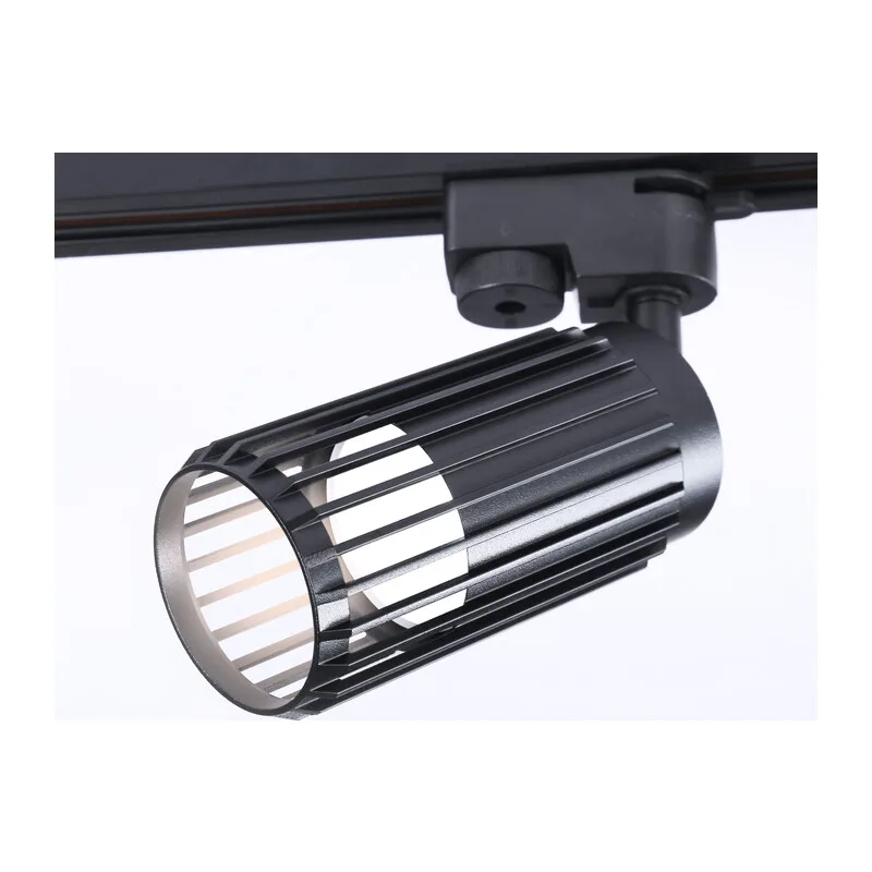 Трековый акцентный светильник GU10 GL5158 BK черный GU10 D60*120 Ambrella Light 6