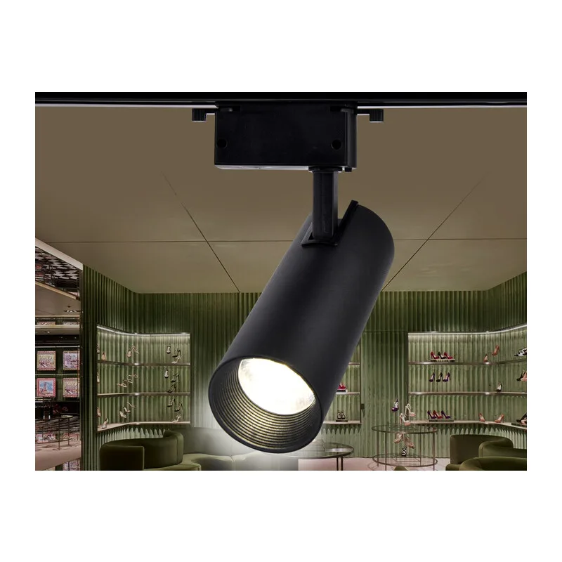 Трековый акцентный светильник 4200K 30Вт 24° GL5860 BK черный LED 30W 4200K 24° Ambrella Light 4