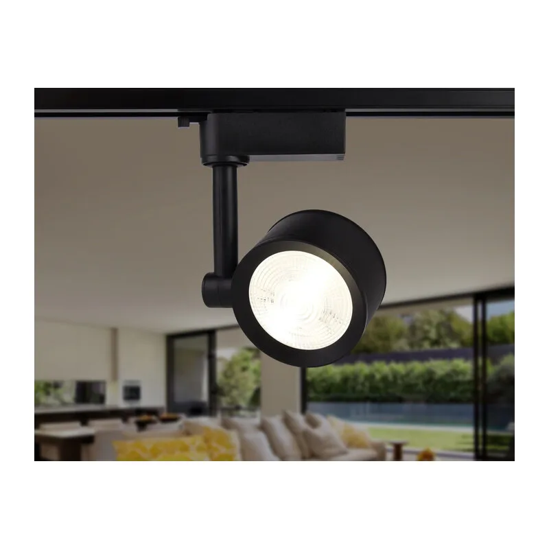Трековый акцентный светильник 4200K 12Вт 24° GL6392 BK черный LED 12W 4200K 24° Ambrella Light 5