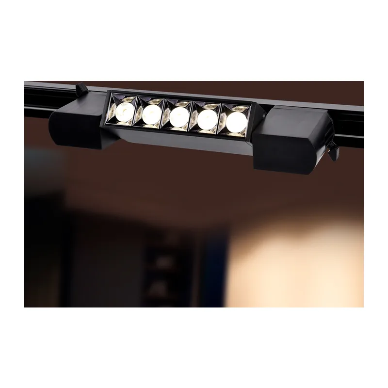 Трековый линейный светильник 4200K 6Вт 24° GL6688 BK черный LED 6W 4200K 24° Ambrella Light 9