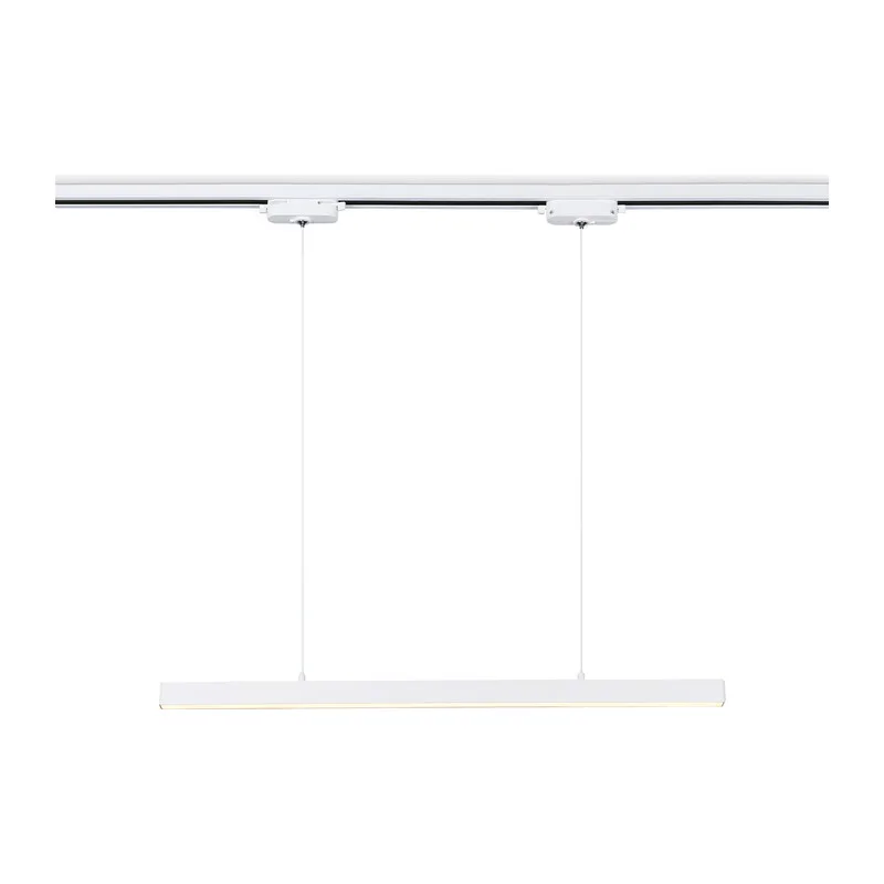 Трековый линейный светильник 3000K 24Вт 120° GL6782 WH белый LED 24W 3000K 600*22*1025 Ambrella Light 8