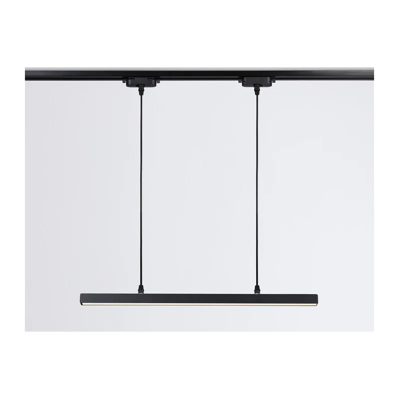 Трековый линейный светильник 3000K 24Вт 120° GL6785 BK черный LED 24W 3000K 600*22*1025 Ambrella Light 9