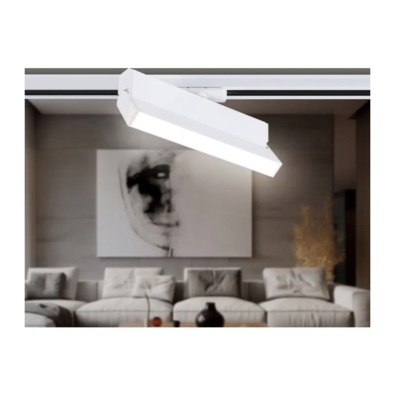 Трековый линейный светильник 4200K 12Вт 120° GL6806 WH белый LED 12W 4200K 230*22*87 Ambrella Light 14
