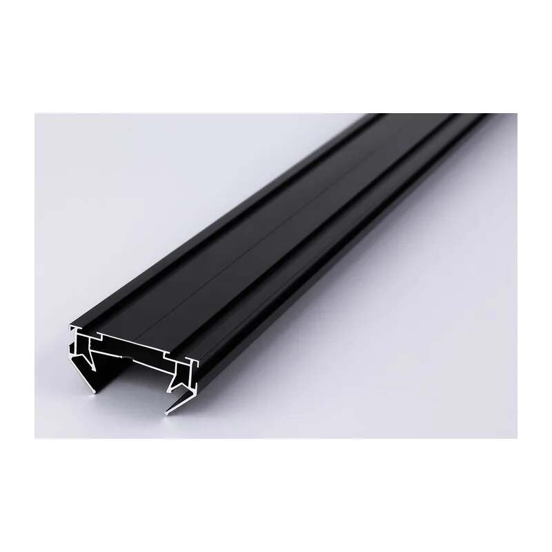 Профиль в натяжной потолок для шинопровода Standard PRO 220В черный 2м GL7131 BK черный матовый корпус в натяжной потолок Standard 220V NEW 2000*62*30 Ambrella Light 5