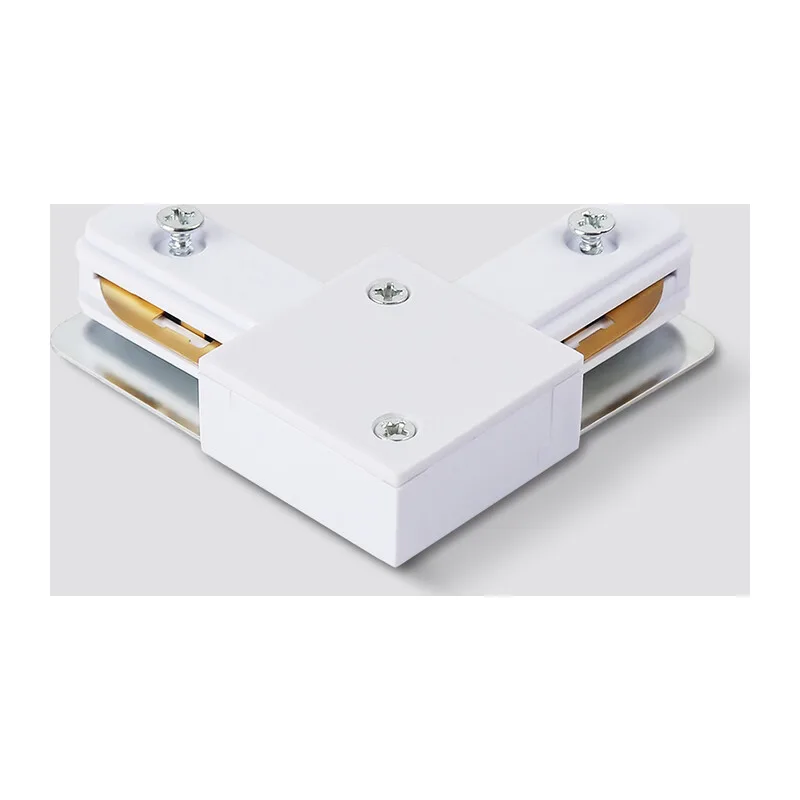 Коннектор угловой 90° токопроводящий Standard PRO 220В белый GL7163 WH белый коннектор угловой для однофазного шинопровода Standard 220V NEW 70*70*20 Ambrella Light 6