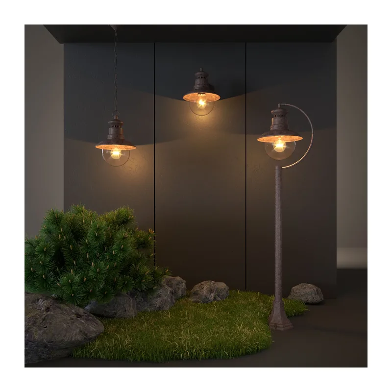 Уличный настенный светильник Talli D IP44 GL 3002D брауни Elektrostandard 4