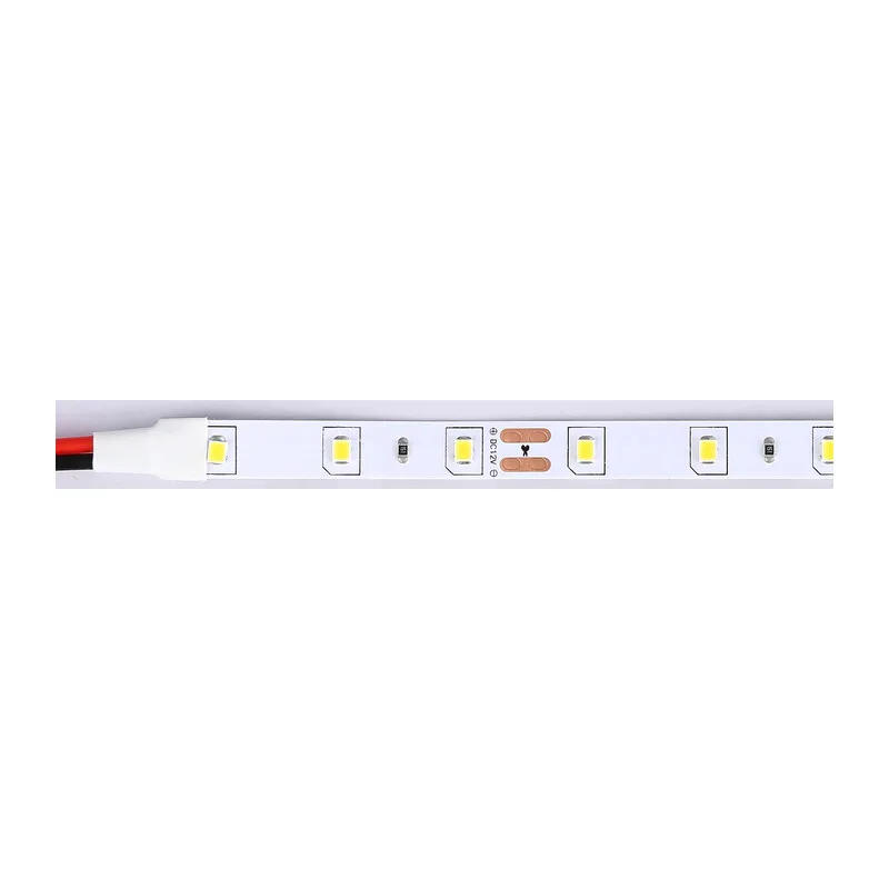 Светодиодная лента 12В 2835 60Led 4.8Вт/м 3000K IP20 5м GS1001 2835 60Led/ 4.8W m/ 12V IP20 3000K/ 5000*8*1.2mm (2 конт.) Ambrella Light 10