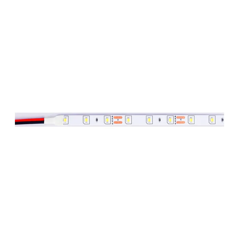 Светодиодная лента 12В 2835 60Led 4.8Вт/м 6500K IP20 5м GS1003 2835 60Led/ 4.8W m/ 12V IP20 6500K/ 5000*8*1.2mm (2 конт.) Ambrella Light 10