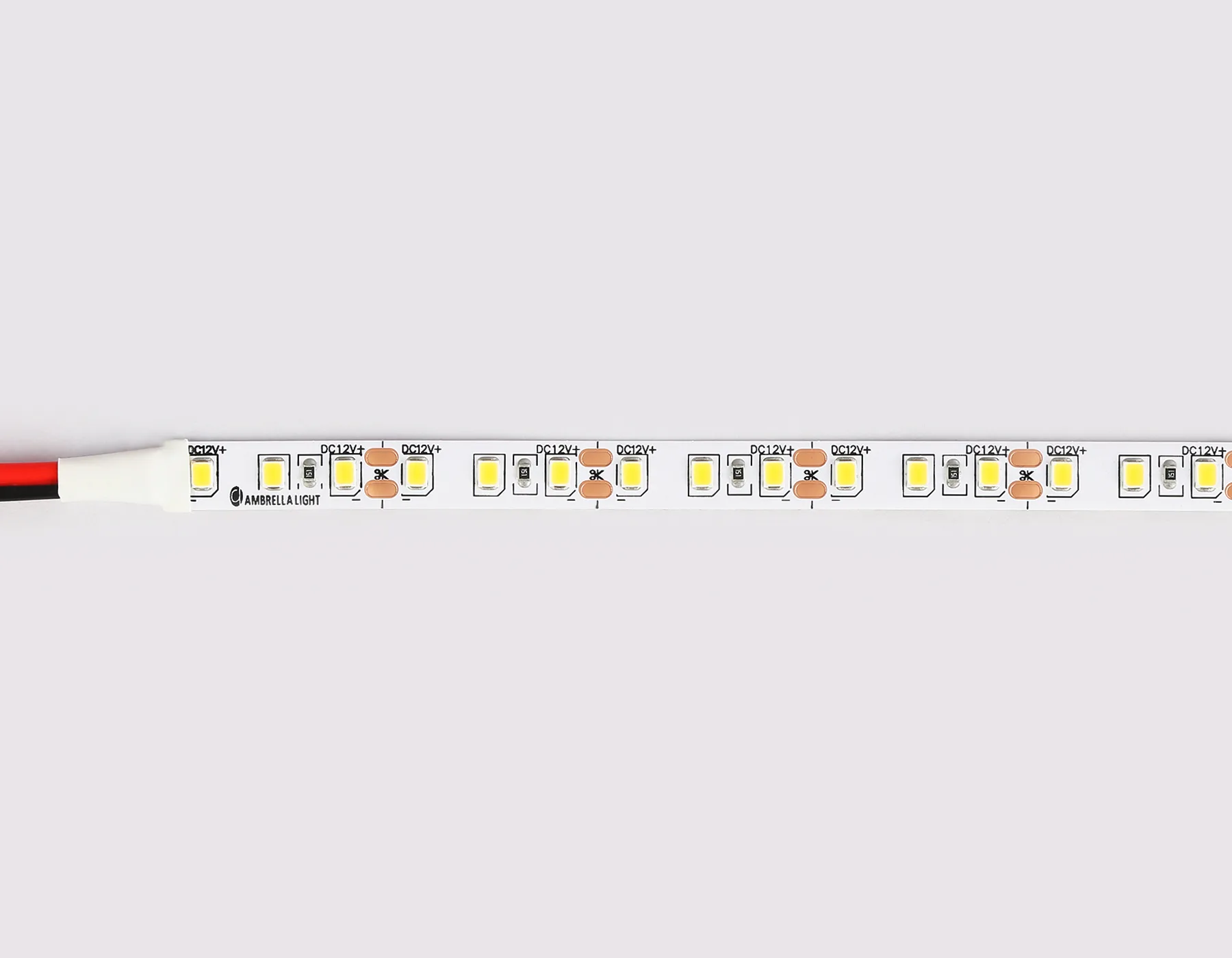 Светодиодная лента 12В 2835 120Led 9.6Вт/м 4500K IP20 5м GS1102 2835 120Led/ 9.6W m/ 12V IP20 4500K/ 5000*8*1.2mm (2 конт.) Ambrella Light 13