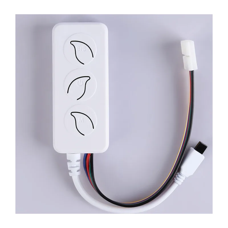 Контроллер WIFI Tuya для светодиодных лент RGB+CCT c пультом 10А 12В 120Вт - 24В 240Вт GS11601 контроллер WIFI Tuya RGB+CCC 10A 12V 120W/ 24V 240W (ПДУ ИК CR2025) Ambrella Light 7
