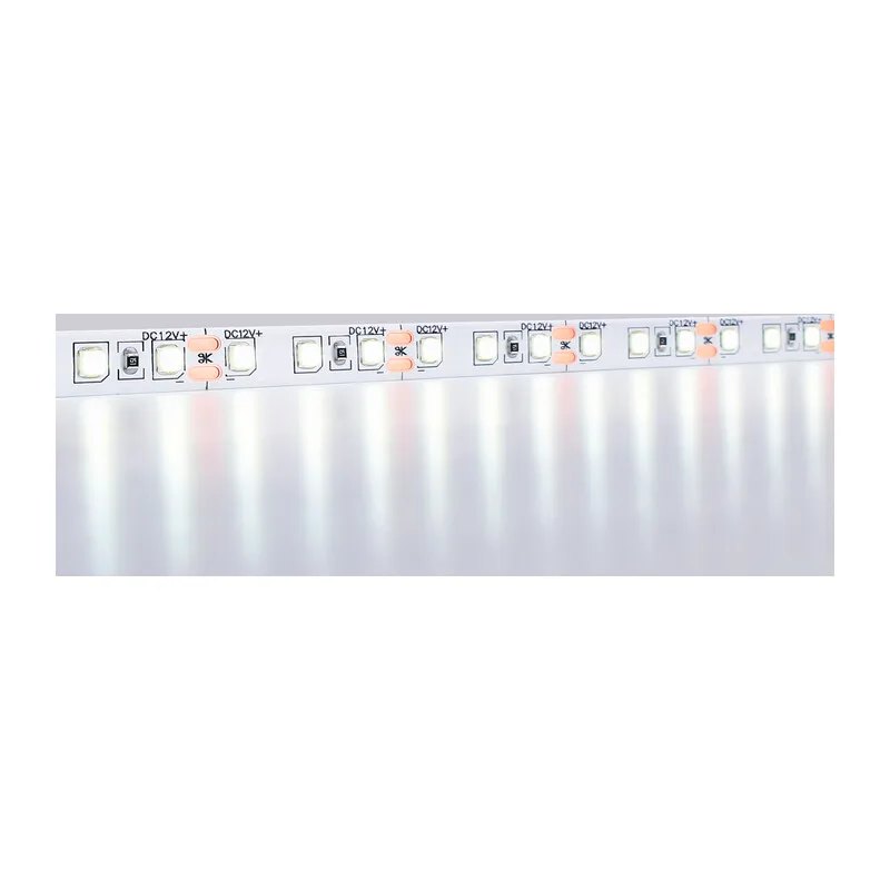 Светодиодная лента 12В 2835 120Led 9.6Вт/м 6500K IP65 5м GS1203 2835 120Led/ 9.6W m/ 12V IP65 6500K/ 5000*8*2.27mm (2 конт.) Ambrella Light 9