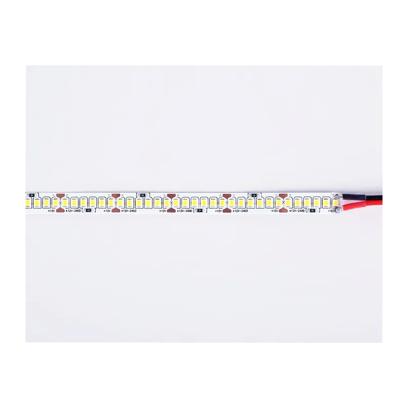 Светодиодная лента 12В 2835 240Led 17Вт/м 3000K IP20 5м GS1401 2835 240Led/ 17W m/ 12V IP20 3000K/ 5000*10*1.2mm (2 конт.) Ambrella Light 10