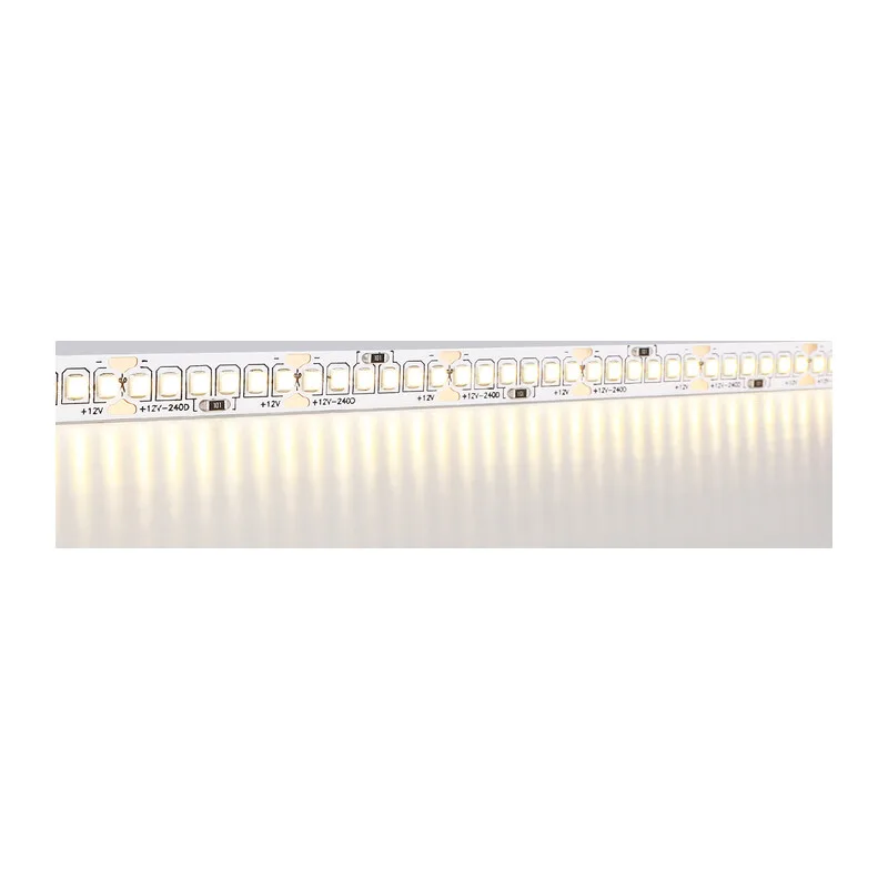 Светодиодная лента 12В 2835 240Led 17Вт/м 3000K IP20 5м GS1401 2835 240Led/ 17W m/ 12V IP20 3000K/ 5000*10*1.2mm (2 конт.) Ambrella Light 9