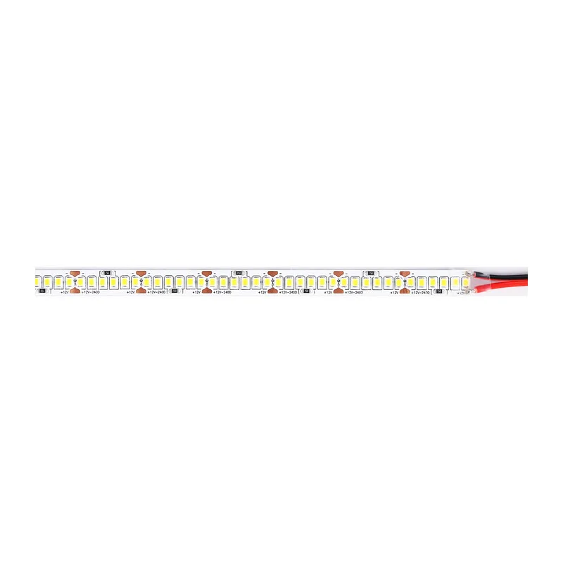 Светодиодная лента 12В 2835 240Led 19.2Вт/м 3000K IP20 5м GS1501 2835 240Led/ 19.2W m/ 12V IP20 3000K/ 5000*10*1.2mm (2 конт.) Ambrella Light 10