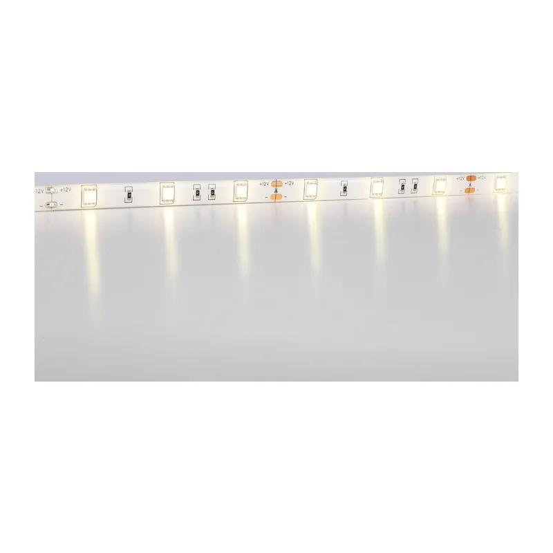 Светодиодная лента 12В 5050 30Led 7.2Вт/м 3000K IP65 5м GS1901 5050 30Led/ 7.2W m/ 12V IP65 3000K/ 5000*10*2.87mm (2 конт.) Ambrella Light 15