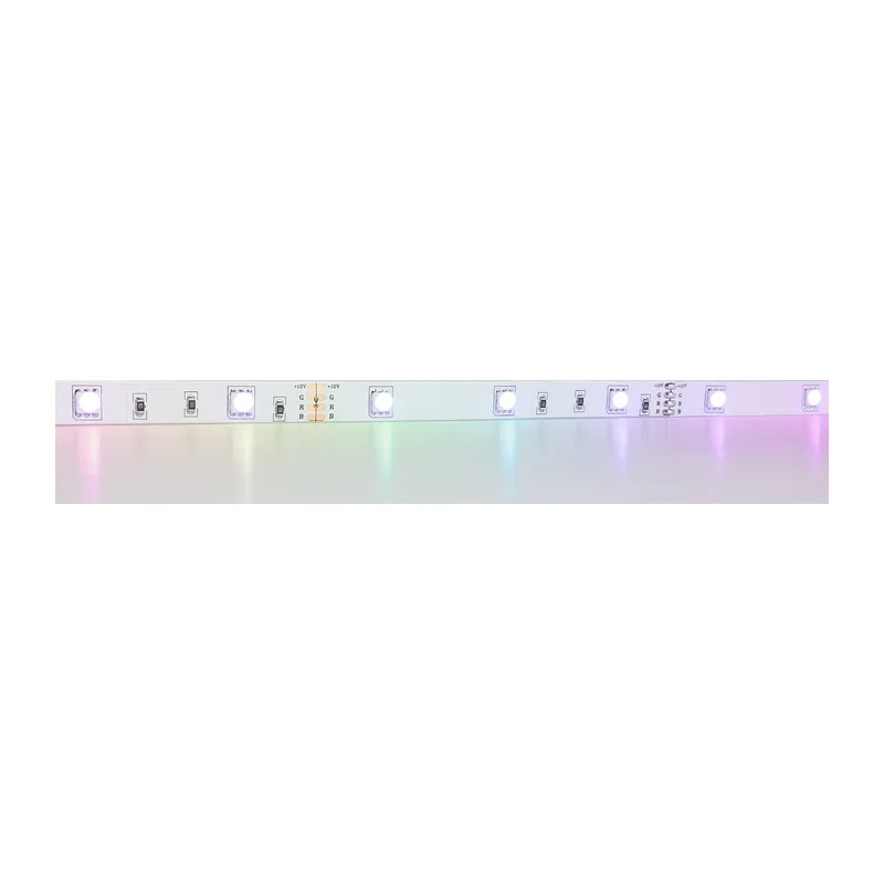 Комплект светодиодной ленты 12В 5050 30Led 7.2Вт/м Цветная RGB IP20 5м GS2401 5050 30Led/ 7.2W m/ 12V IP20 RGB/ 5000*10*1.87mm (4 конт.) комплект Ambrella Light 10