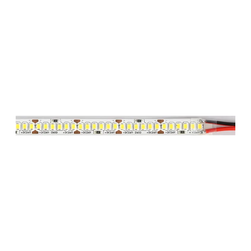 Светодиодная лента 24В 2835 240Led 20Вт/м 3000K IP20 5м GS3401 2835 240Led/ 20W m/ 24V IP20 3000K/ 5000*10*1.2mm (2 конт.) Ambrella Light 12