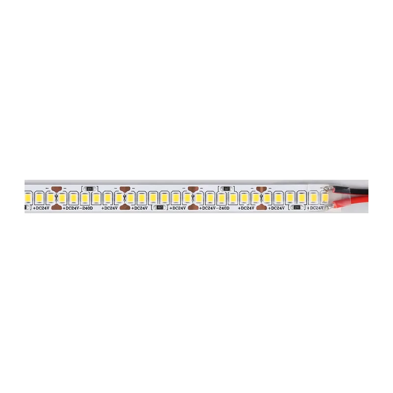 Светодиодная лента 24В 2835 240Led 22Вт/м 3000K IP20 5м GS3501 2835 240Led /22W m/ 24V IP20 3000K/ 5000*10*1.2mm (2 конт.) Ambrella Light 12
