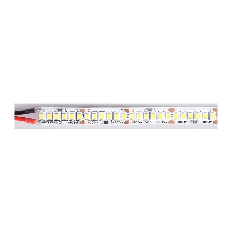 Светодиодная лента 24В 2835 240Led 22Вт/м 4500K IP20 5м GS3502 2835 240Led /22W m/ 24V IP20 4500K/ 5000*10*1.2mm (2 конт.) Ambrella Light 12