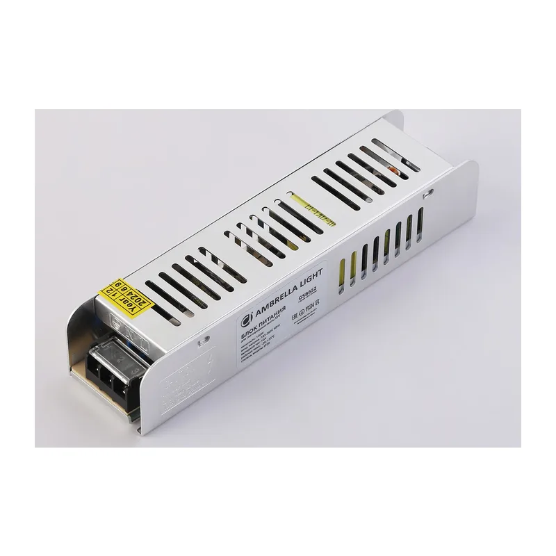 Блок питания с EMC 12В 120Вт 185-260В IP20 188*46*36 GS8652 блок питания 12V 120W 10A IP20 185-260V EMC 188*46*36 Ambrella Light 8