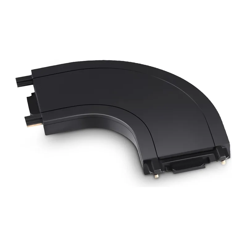 Коннектор угловой токопроводящий Magnetic Ultra slim 26 48В черный GV1111 BK черный IP20 48В 36*36*6 Ambrella Light