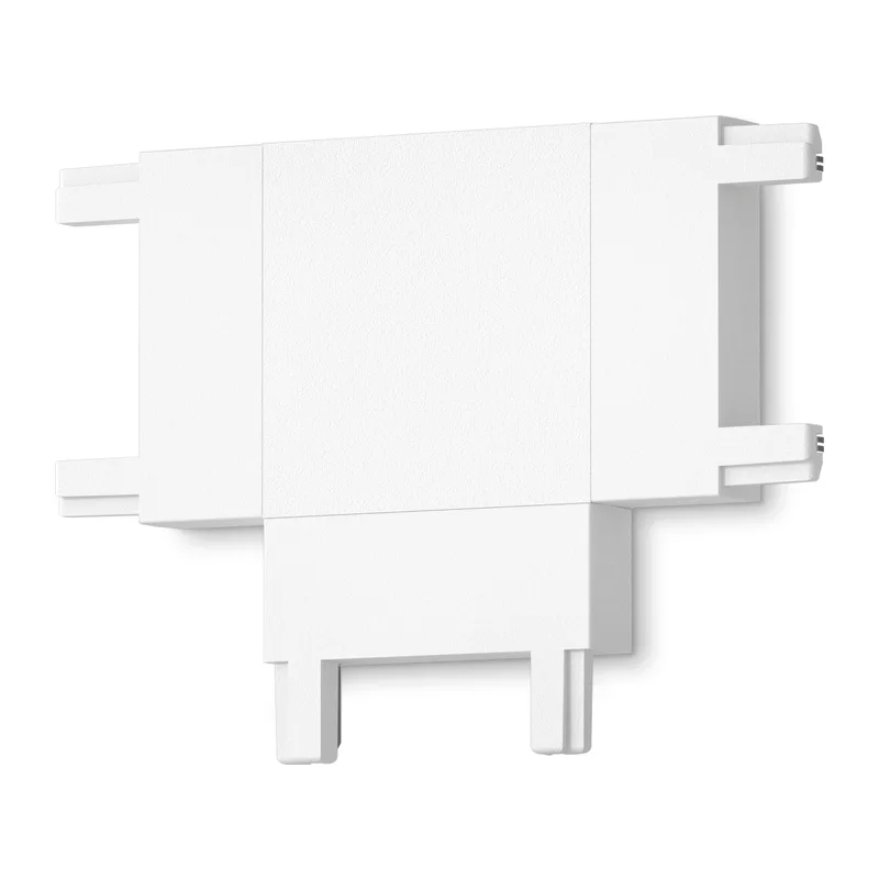 Коннектор Т-образный токопроводящий Magnetic Ultra slim 26 48В белый GV1118 WH белый T-образный коннектор для накладного шинопровода 46*36*6 Ambrella Light 4