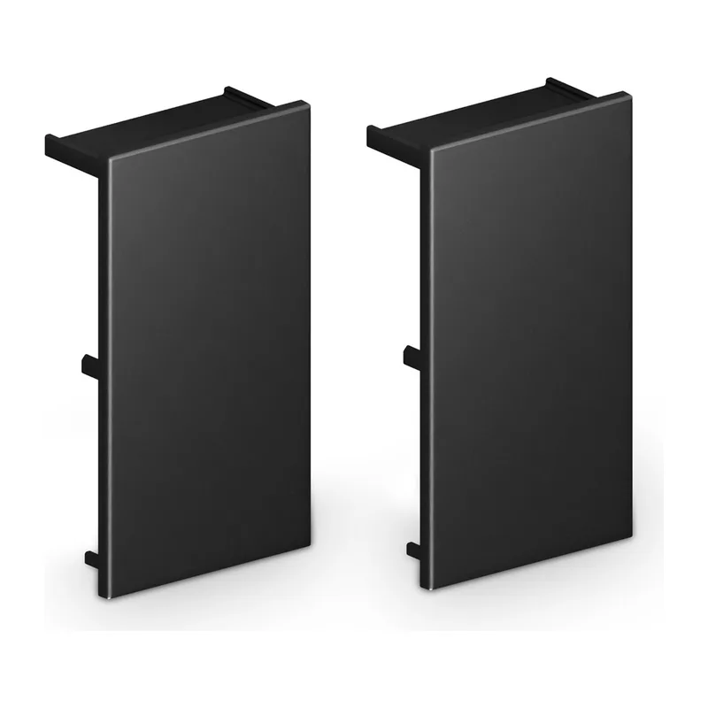 Комплект заглушек для накладного шинопровода Magnetic Ultra slim 26 48В черный 2шт GV1172 BK черный 2шт Ambrella Light