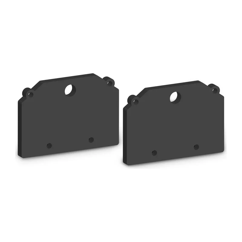 Комплект заглушек для шинопровода в натяжной потолок Magnetic Ultra slim 26 48В черный 2шт GV1176 BK черный 2шт Ambrella Light