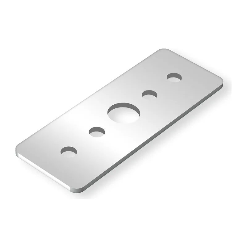 Соединитель прямой для шинопровода Magnetic Ultra slim 26 48В 1шт GV1181 AL алюминий 50*22 Ambrella Light
