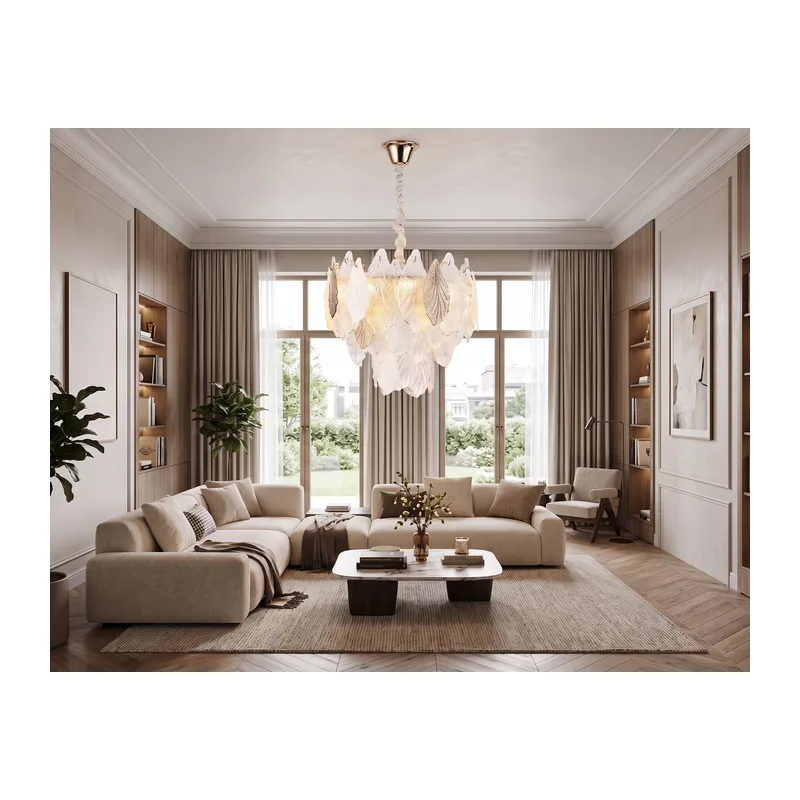 Подвесной светильник E14*8 LH31267 золото E14*8 D480*950 Ambrella Light 7