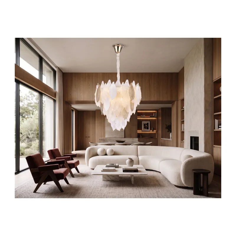Подвесной светильник E14*12 LH31268 золото E14*12 D580*1050 Ambrella Light 7