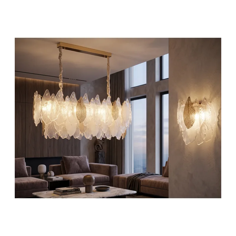 Подвесной светильник E14*12 LH31270 золото E14*12 1000*350*770 Ambrella Light 7