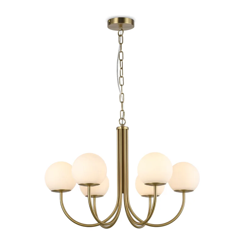 Подвесной светильник E14*6 LH51056 золото E14*6 D660*420 Ambrella Light