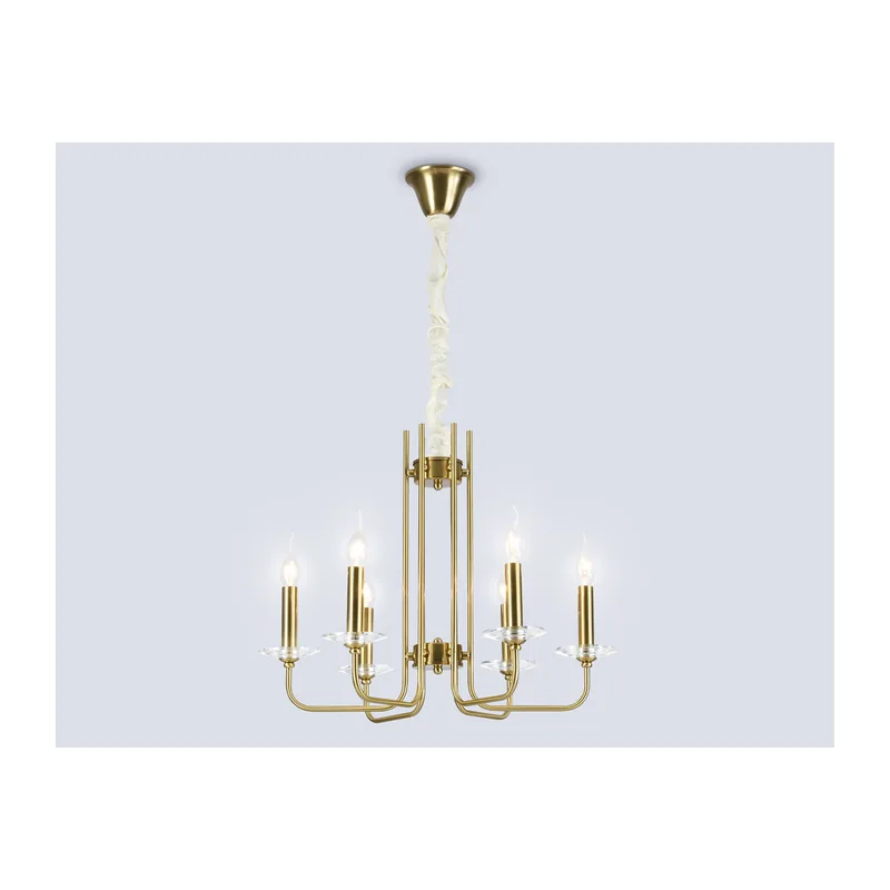 Подвесной светильник E14*6 LH55081 медь E14*6 D580*950 Ambrella Light 2