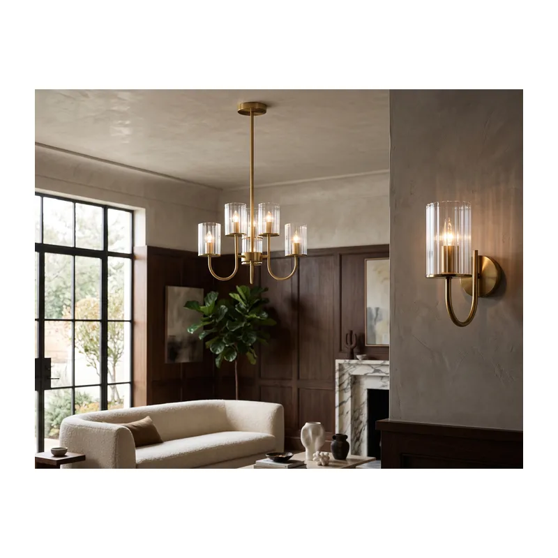 Подвесной светильник E14*6 LH55084 медь E14*6 D555*823 Ambrella Light 7