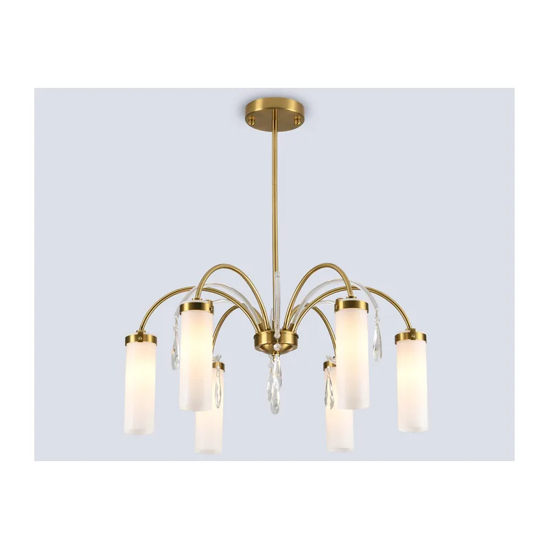 Подвесной светильник E14*6 LH55802 латунь E14*6 D610*405/555 Ambrella Light 2