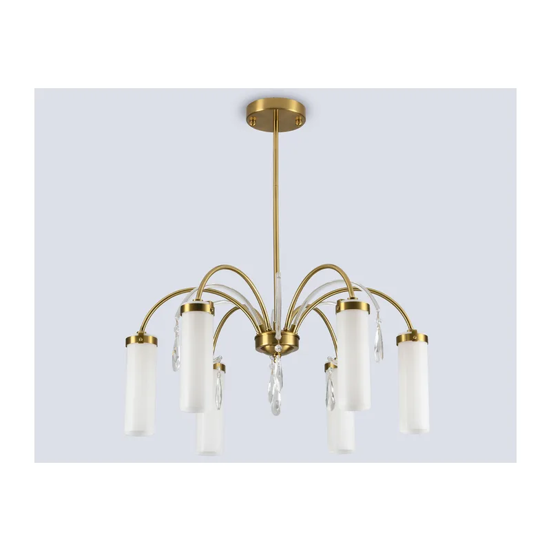 Подвесной светильник E14*6 LH55802 латунь E14*6 D610*405/555 Ambrella Light 3