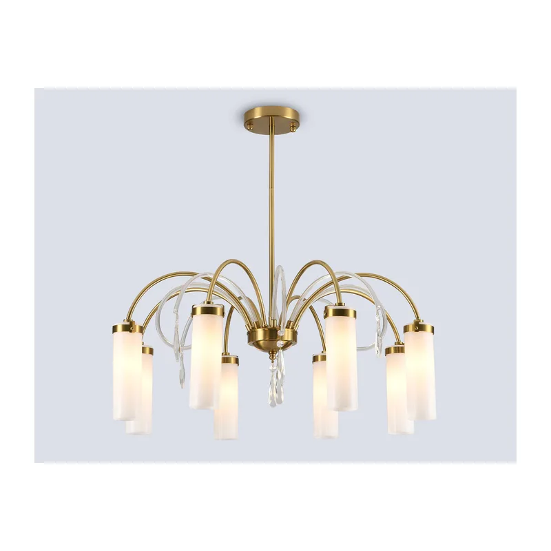 Подвесной светильник E14*8 LH55803 латунь E14*8 D720*405/555 Ambrella Light 2