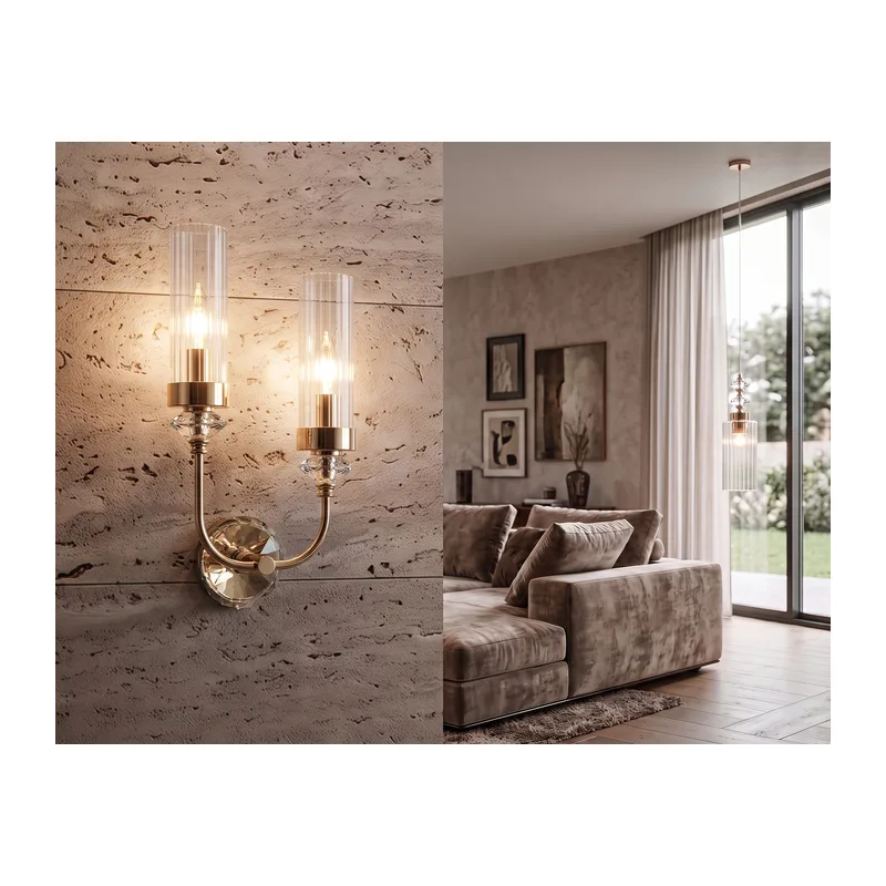 Настенный светильник E14*2 LH55805 золото E14*2 420*195*110 Ambrella Light 7