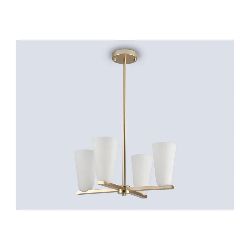 Подвесной светильник E14*4 LH55812 золото E14*4 D520*370/570 Ambrella Light 3