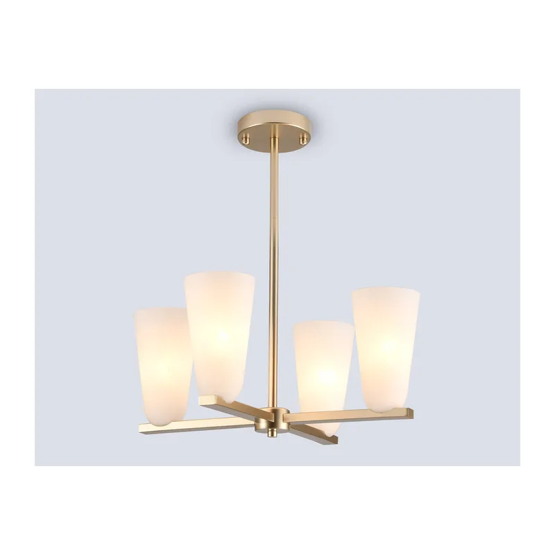 Подвесной светильник E14*4 LH55812 золото E14*4 D520*370/570 Ambrella Light 4