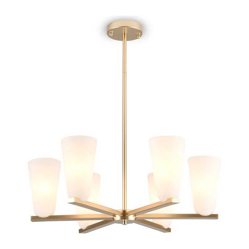 Подвесной светильник E14*6 LH55813 золото E14*6 D660*370/570 Ambrella Light