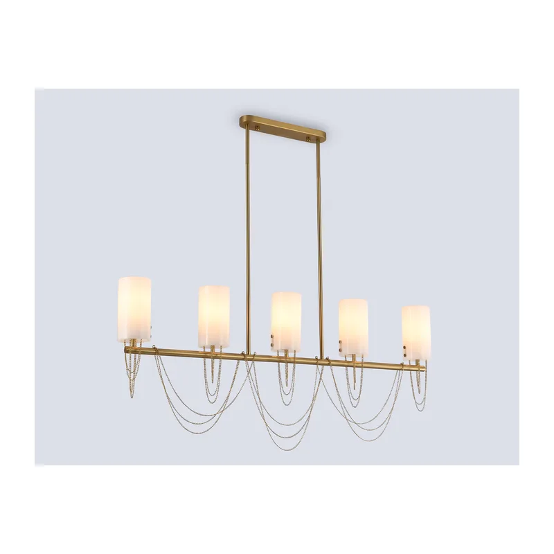 Потолочный светильник E14*5 LH55820 латунь E14*5 1055*90*883/1083 Ambrella Light 4