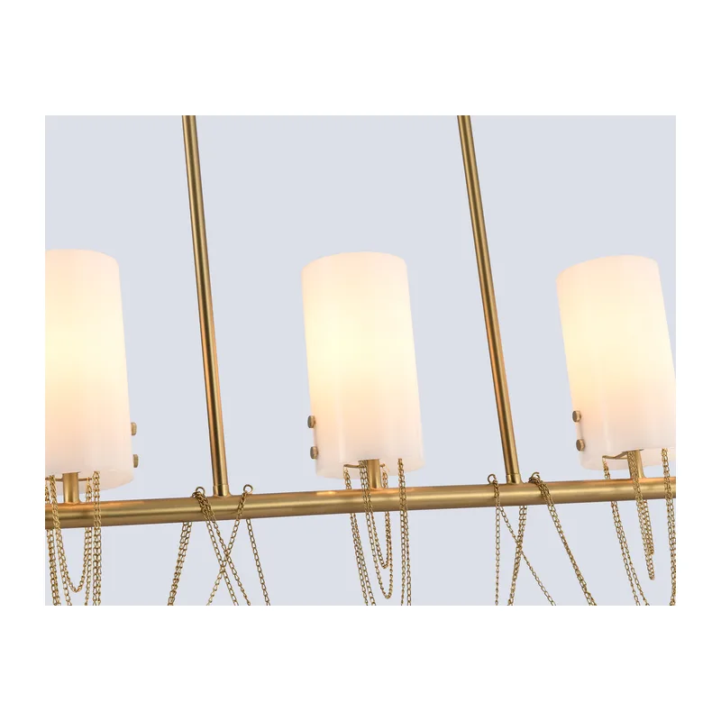 Потолочный светильник E14*5 LH55820 латунь E14*5 1055*90*883/1083 Ambrella Light 5