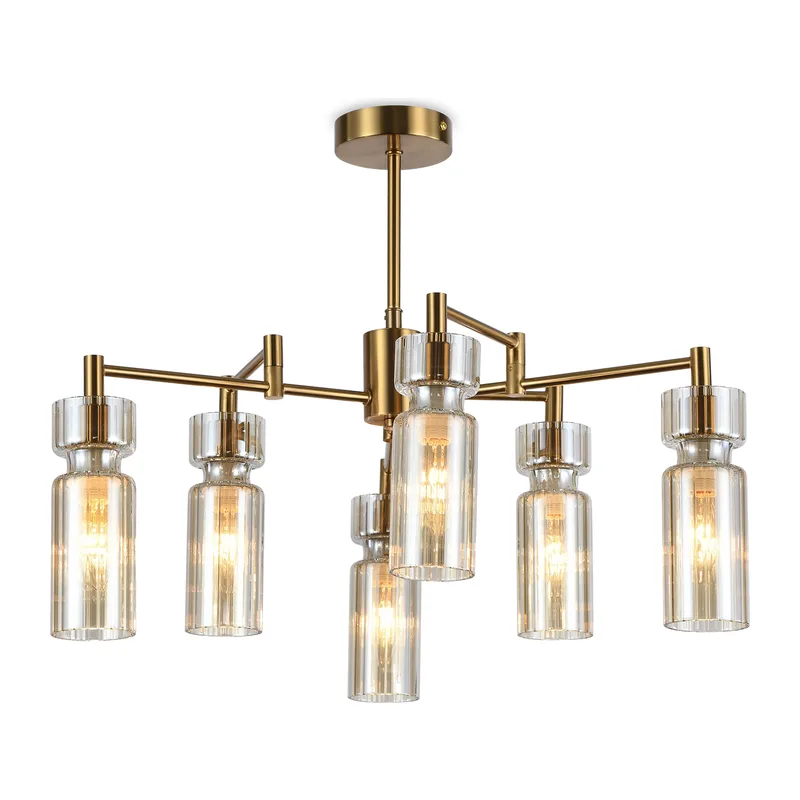 Подвесной светильник E14*6 LH56140 латунь E14*6 D620*180 Ambrella Light