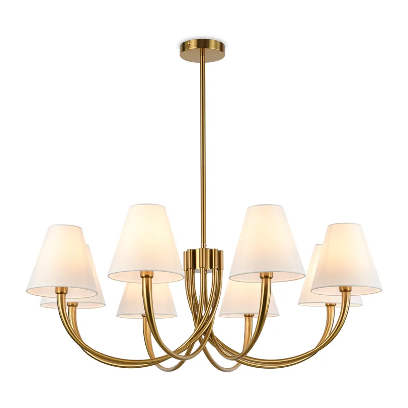 Подвесной светильник E14*8 LH70812 латунь E14*8 D910*320 Ambrella Light